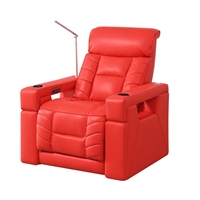 RowOne Rebellion 2-Arm Chair Motorized - Red