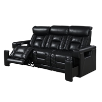 RowOne Rebellion 3 Seat Sofa Motorized - Black