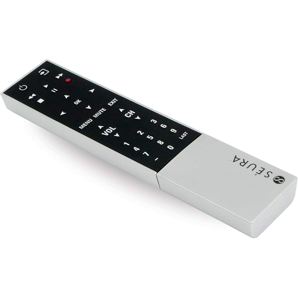 S&#233;ura Replacement IR Waterproof TV Remote Control - Seura-SR4-RSILVER