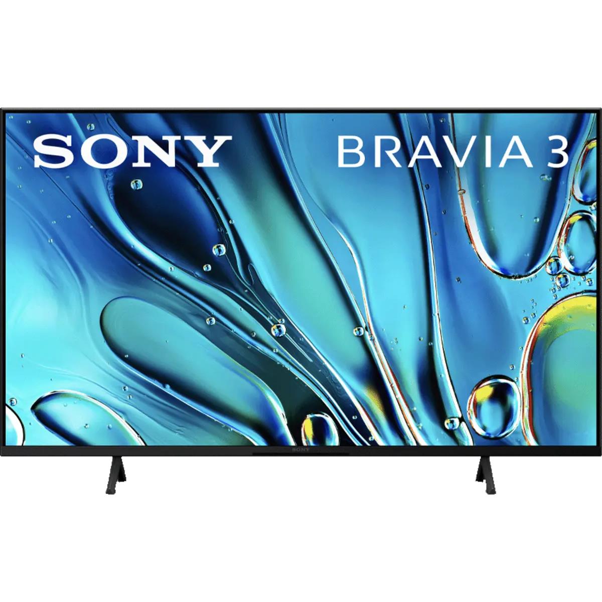 Sony K-43S30 BRAVIA 3 43&quot; 4K LED Television HDR Smart TV (2024) - Sony-K-43S30