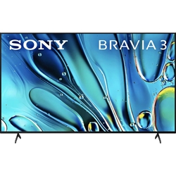Sony K-75S30 BRAVIA 3 75&quot; 4K LED Television HDR Smart TV (2024) 