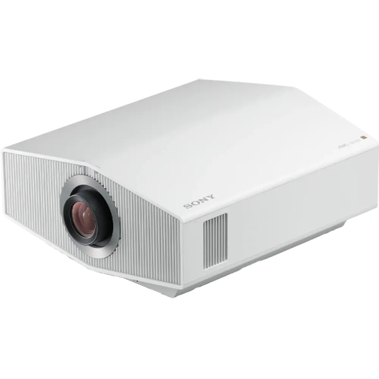 Sony VPL-XW6100ES/W Bravia 8 4K HDR Laser Projector For Home Theaters with Native 4K SXRD Panel &#124; 2700 Lumens - White - Sony-VPLXW6100ES-W