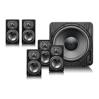 SVS Prime Satellite Pro 5.1 System 5.1-channel home theater speaker system with powered subwoofer (Black Ash)