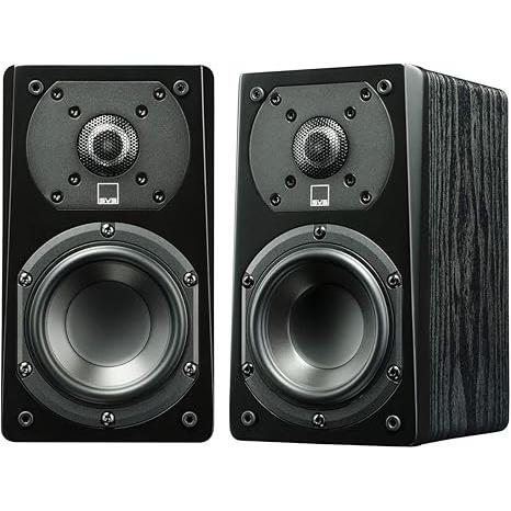 SVS Prime Satellite Pro 5.1 System 5.1-channel home theater speaker system with powered subwoofer (Black Ash) - SVS-PRIM5-1BLK-ASH