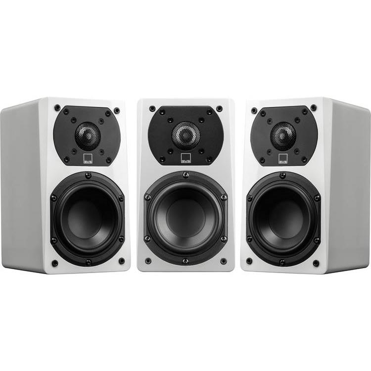 SVS Prime Satellite Pro 5.1 System 5.1-channel home theater speaker system with powered subwoofer (Piano Gloss White) - SVS-PRIM5-1WHT