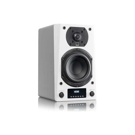 SVS Prime Wireless Pro Powered bookshelf speakers with Google Chromecast, DTS Play-Fi and Apple AirPlay 2 (White) - SVS-PRIMEPROWHT