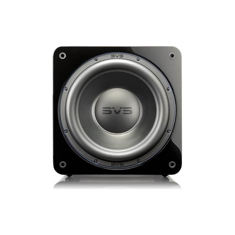 SVS 3000 Micro Powered compact subwoofer with app control (Piano Gloss Black) - SVS-3000MBLK