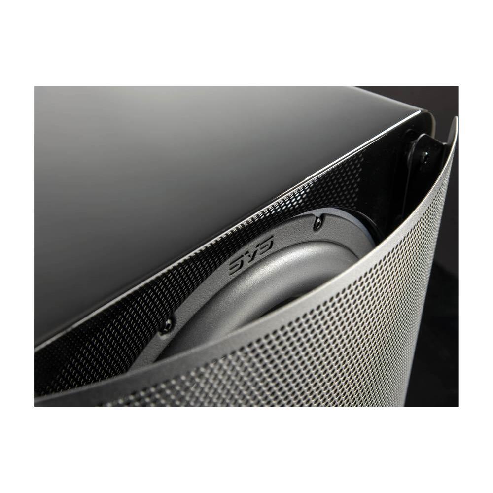 SVS 3000 Micro Powered compact subwoofer with app control (Piano Gloss Black) - SVS-3000MBLK