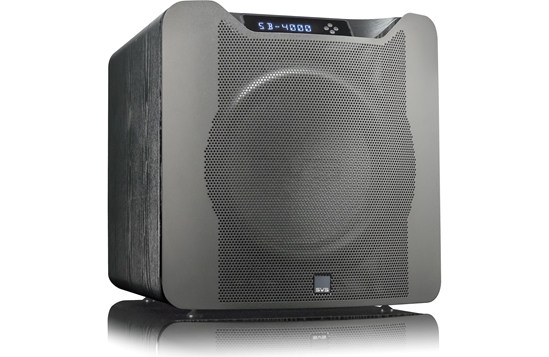 SVS SB-4000 Powered subwoofer with app control (Black Ash) - SVS-SB4000BLK-ASH