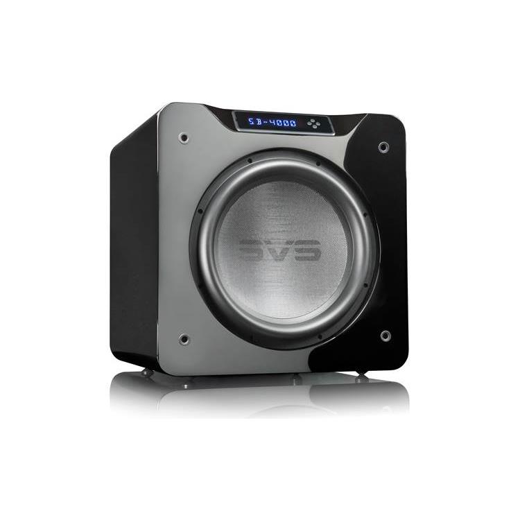 SVS SB-4000 Powered subwoofer with app control (Piano Gloss Black) - SVS-SB4000BLK