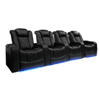 Valencia Tuscany Motorized Home Theater Seating - Top Grain Leather