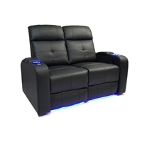 Valencia Verona Motorized Home Theater Seating - Top Grain Leather