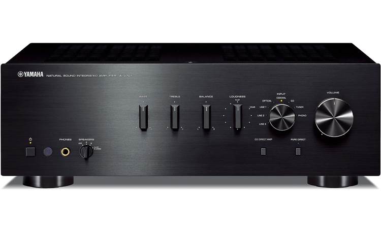 Yamaha A-S701 Stereo integrated amplifier with built-in DAC (Black) - A-S701BL - Yamaha-A-S701BL