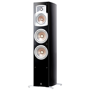 Yamaha NS-555 3-Way Floorstanding Speaker (Black, Single) - NS-555 