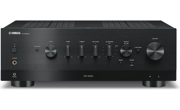 Yamaha R-N1000A Stereo receiver with Wi-Fi, Bluetooth, Apple AirPlay 2, and HDMI (Black) - R-N1000ABL - Yamaha-R-N1000ABL