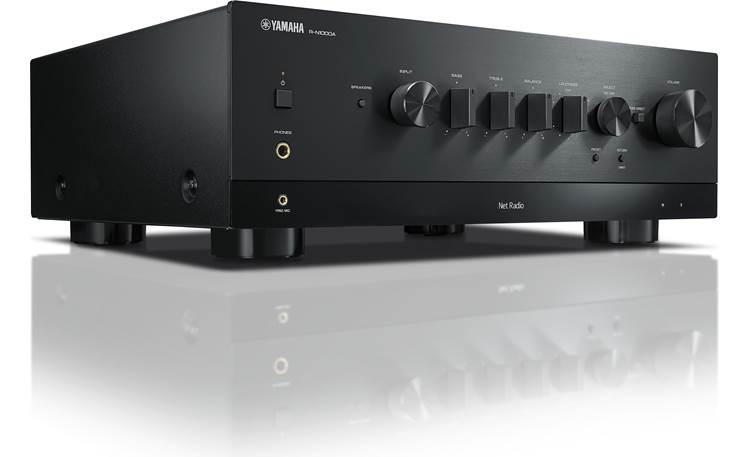 Yamaha R-N1000A Stereo receiver with Wi-Fi, Bluetooth, Apple AirPlay 2, and HDMI (Black) - R-N1000ABL - Yamaha-R-N1000ABL