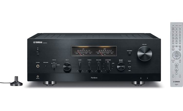 Yamaha R-N2000A Stereo receiver with Wi-Fi, Bluetooth, Apple AirPlay 2, and HDMI (Black) - R-N2000ABL - Yamaha-R-N2000ABL