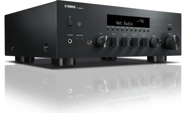 Yamaha R-N600A Stereo receiver with Wi-Fi, Bluetooth, and Apple AirPlay 2 (Black) - R-N600ABL - Yamaha-R-N600ABL