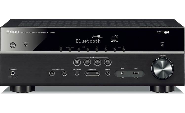 Yamaha RX-V385 5.1-channel home theater receiver with Bluetooth - RX-V385BL - Yamaha-RX-V385BL