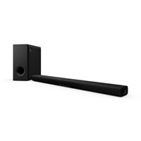 Yamaha True X Bar 50A (SR-X50A) Powered sound bar and subwoofer system Wi-Fi, Bluetooth, and Dolby Atmos - SR-X50ABL