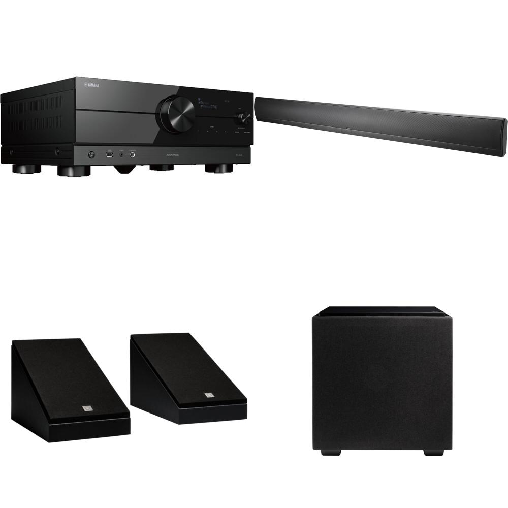 Yamaha RX-A2A AV Receiver + Definitive Technology Mythos 85 Soundbar Bundle