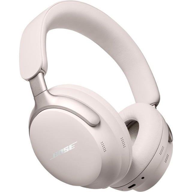 Bose QuietComfort Ultra Wireless Noise Cancelling Over-the-Ear Headphones-White