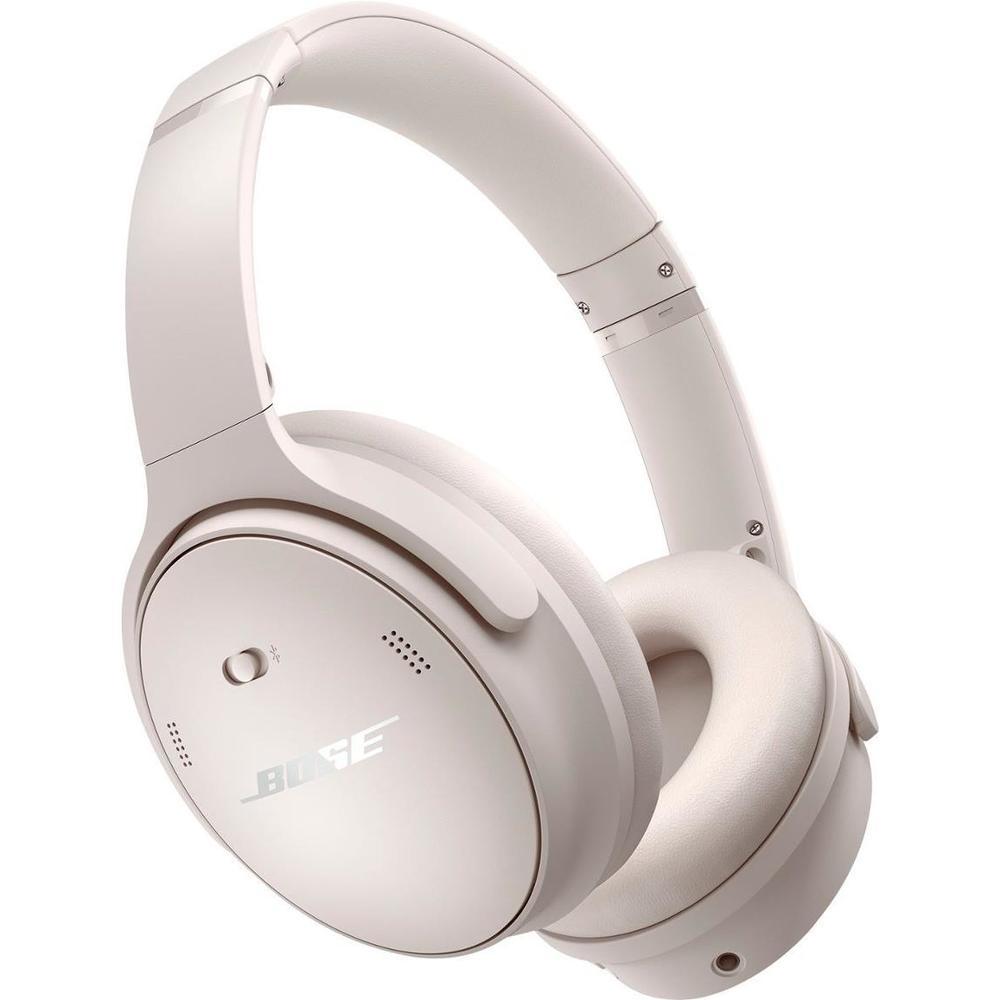 Bose QuietComfort Wireless Noise Cancelling Over-the-Ear Headphones-White