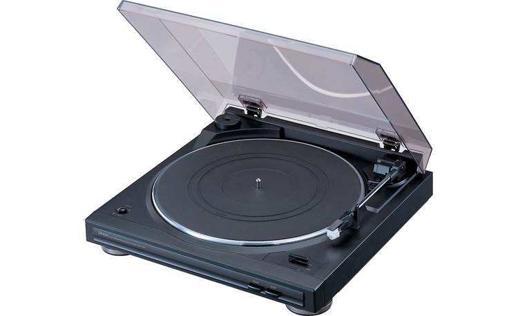 Denon DP-29F Automatic belt-drive turntable with pre-mounted cartridge and built-in phono preamp - DP29FBKEU