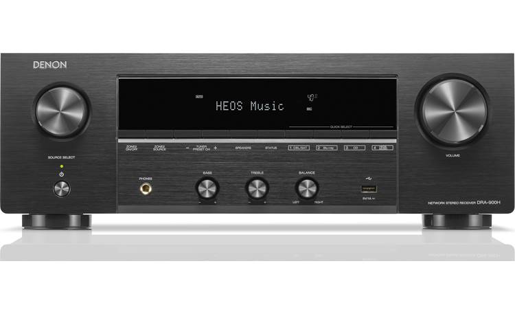 Denon DRA-900H Stereo receiver with built-in Wi-Fi, Bluetooth, Apple AirPlay 2, HDMI, and HEOS Built-in - DRA900HBKE3