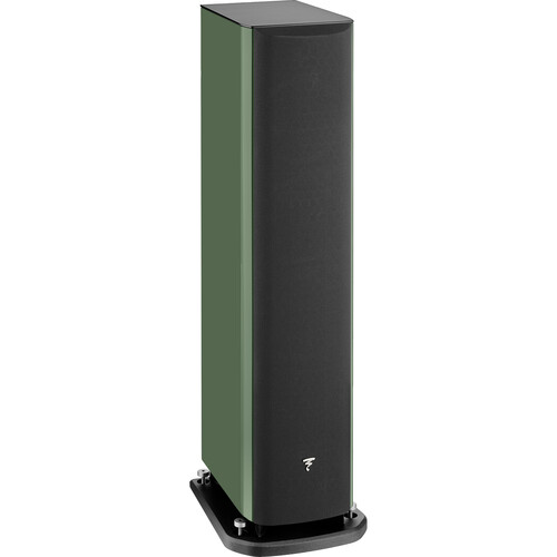 Focal Aria Evo X N2 Three-Way Floorstanding Speaker (High-Gloss Moss Green, Single)