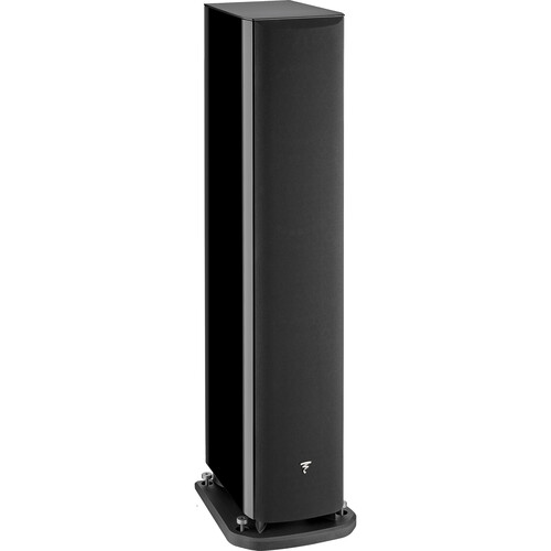 Focal Aria Evo X N3 Three-Way Floorstanding Speaker (High-Gloss Black, Single)