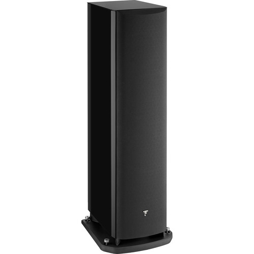 Focal Aria Evo X N4 Three-Way Floorstanding Speaker (High-Gloss Black, Single)