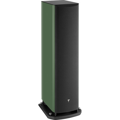 Focal Aria Evo X N4 Three-Way Floorstanding Speaker (High-Gloss Moss Green, Single)