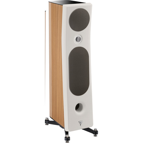 Focal Kanta N2 Floorstanding Speaker (High-Gloss Walnut & Ivory, Single)