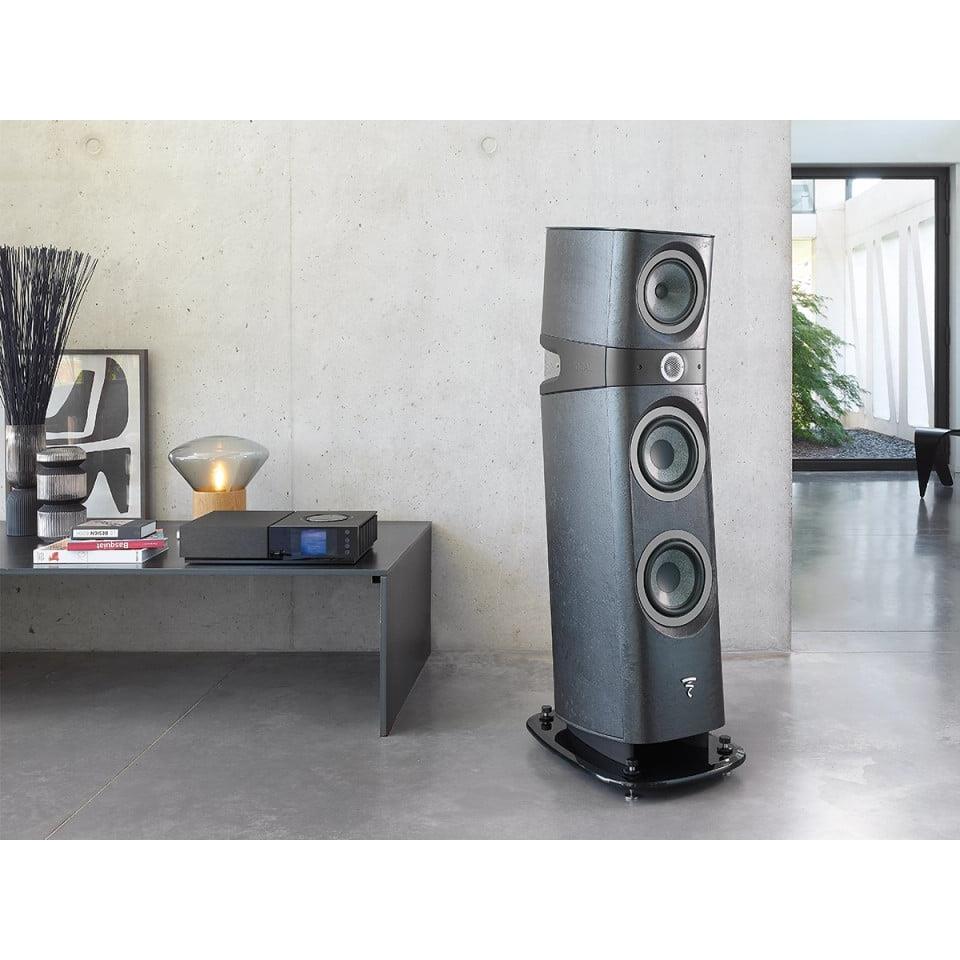 Focal Sopra 2 3-Way High-End Floorstanding Speaker - Black Ostrea Limited Edition - JMLSOPRN2BKOST