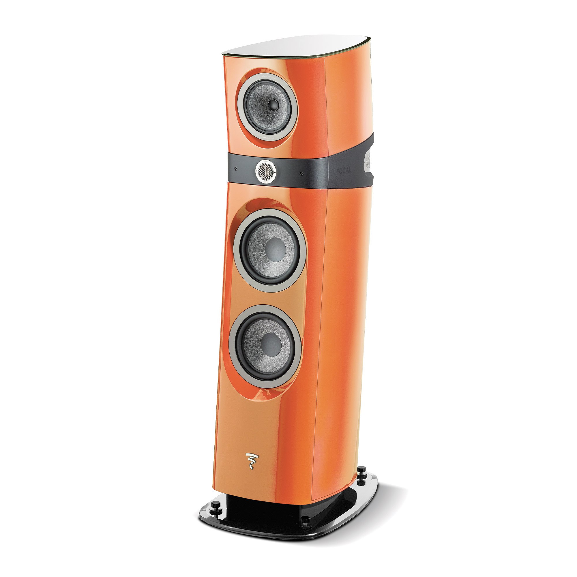 Focal Sopra 3 High-End Floorstanding Speaker 3-Way  - Orange - JMLSOPRN3OR - (Each)