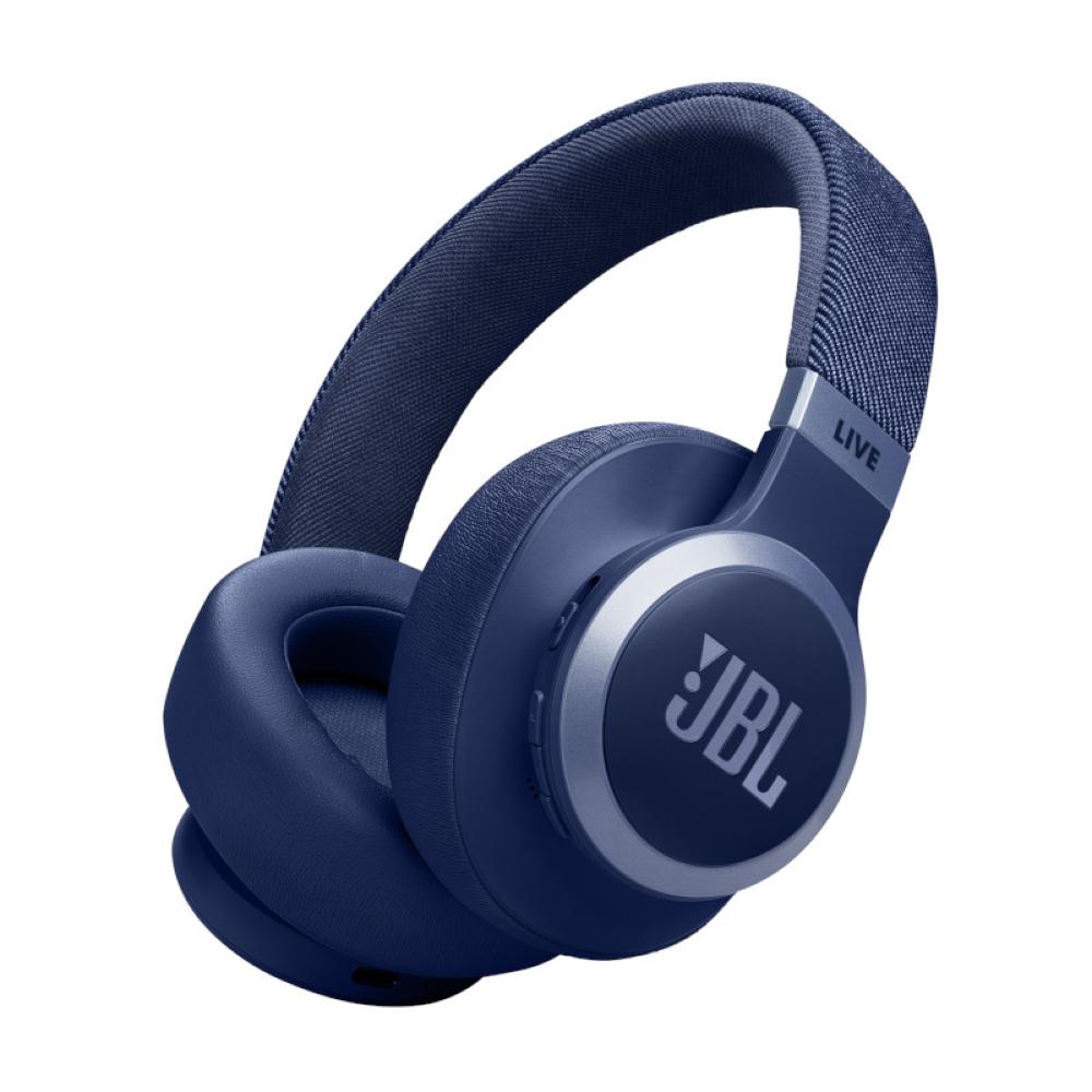 JBL Live 770NC Wireless Over-Ear Noise Cancelling Headphones - Blue