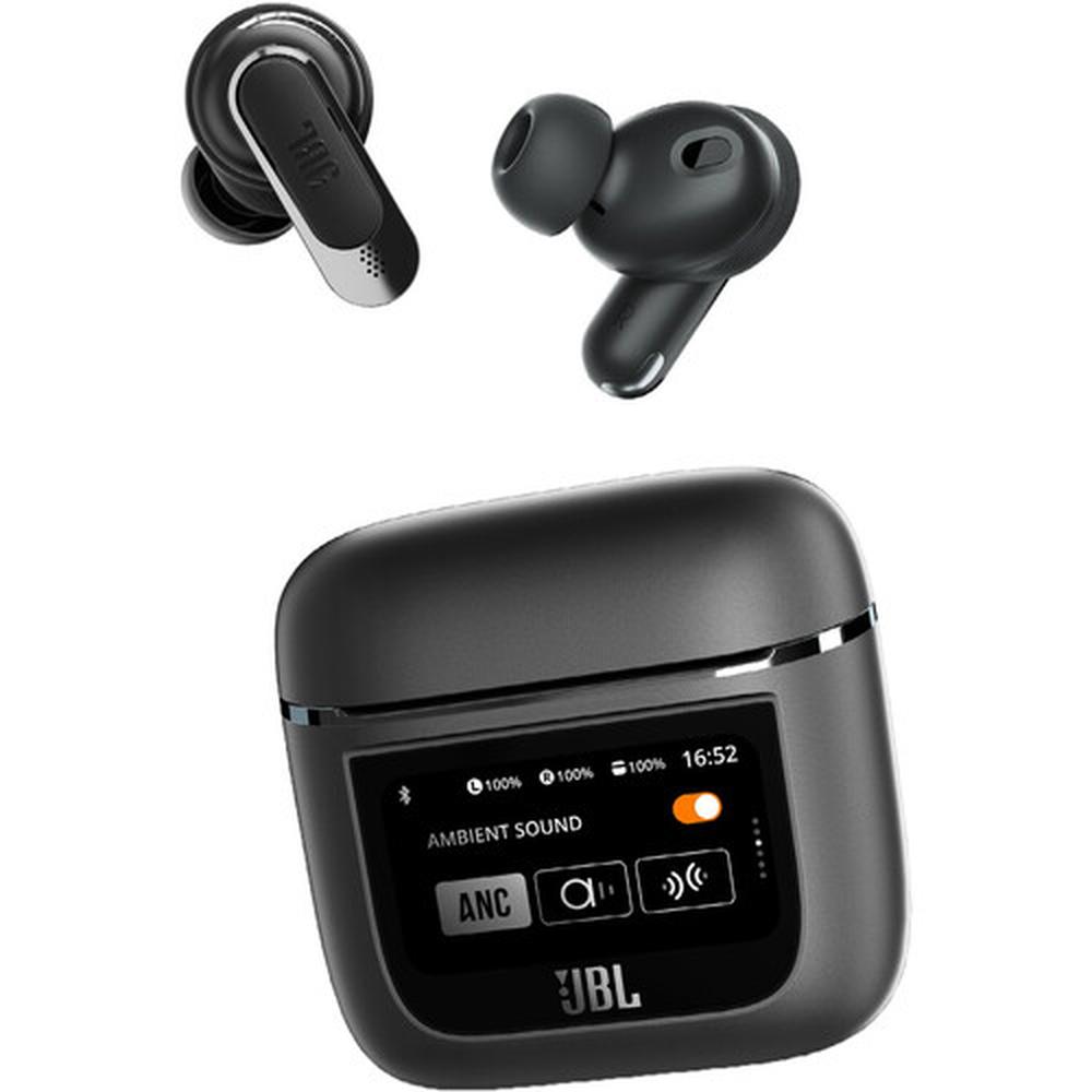 JBL Tour Pro 2 True Wireless Noise Cancelling Earbuds Black