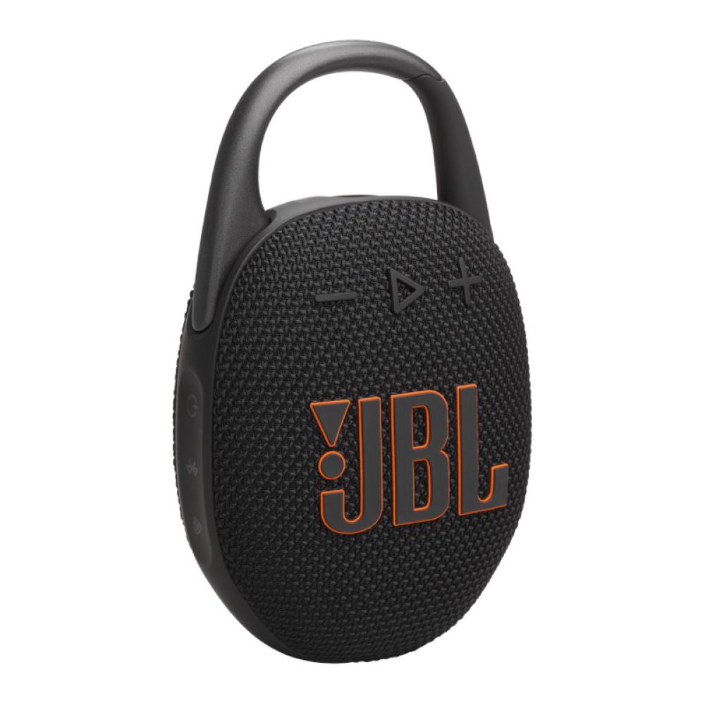 JBL Clip 5 Portable speaker with Bluetooth, built-in battery, waterproof and dustproof - Black