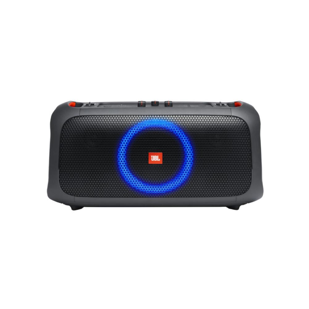 JBL PartyBox On-the-Go portable Bluetooth party speaker with dynamic light show