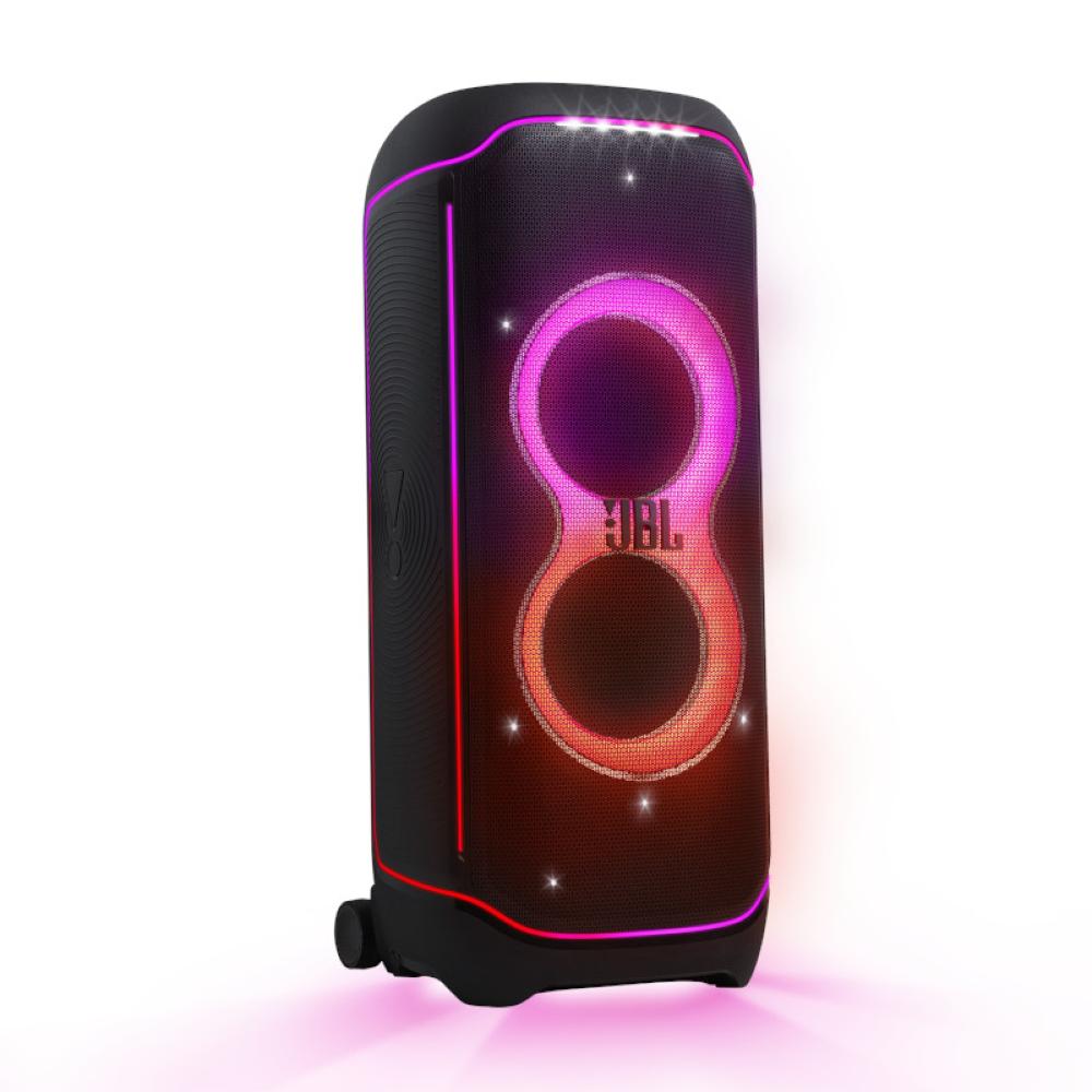 JBL PartyBox Ultimate Big party speaker lightshow, splashproof and Dolby Atmos music capability over Wi-Fi 