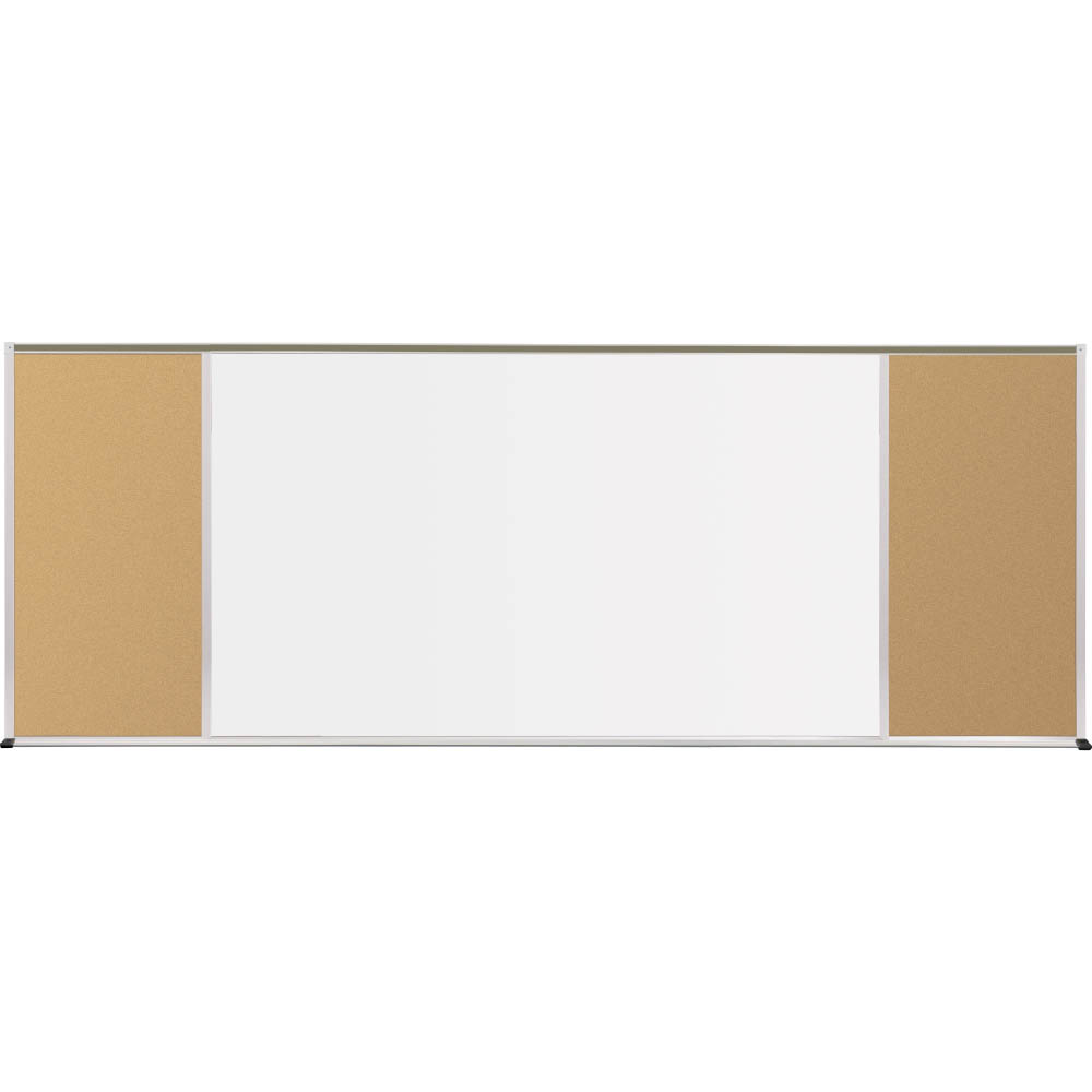 Best-Rite 410-90-PM-X2 Combination Boards - Whiteboard & Tackboards