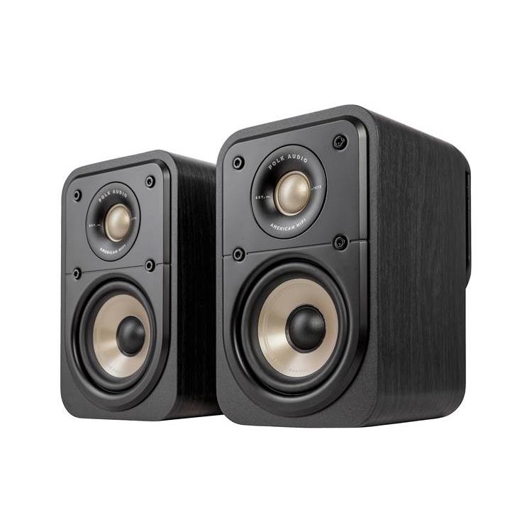 Polk Signature Elite ES10 Compact bookshelf speakers (Black)