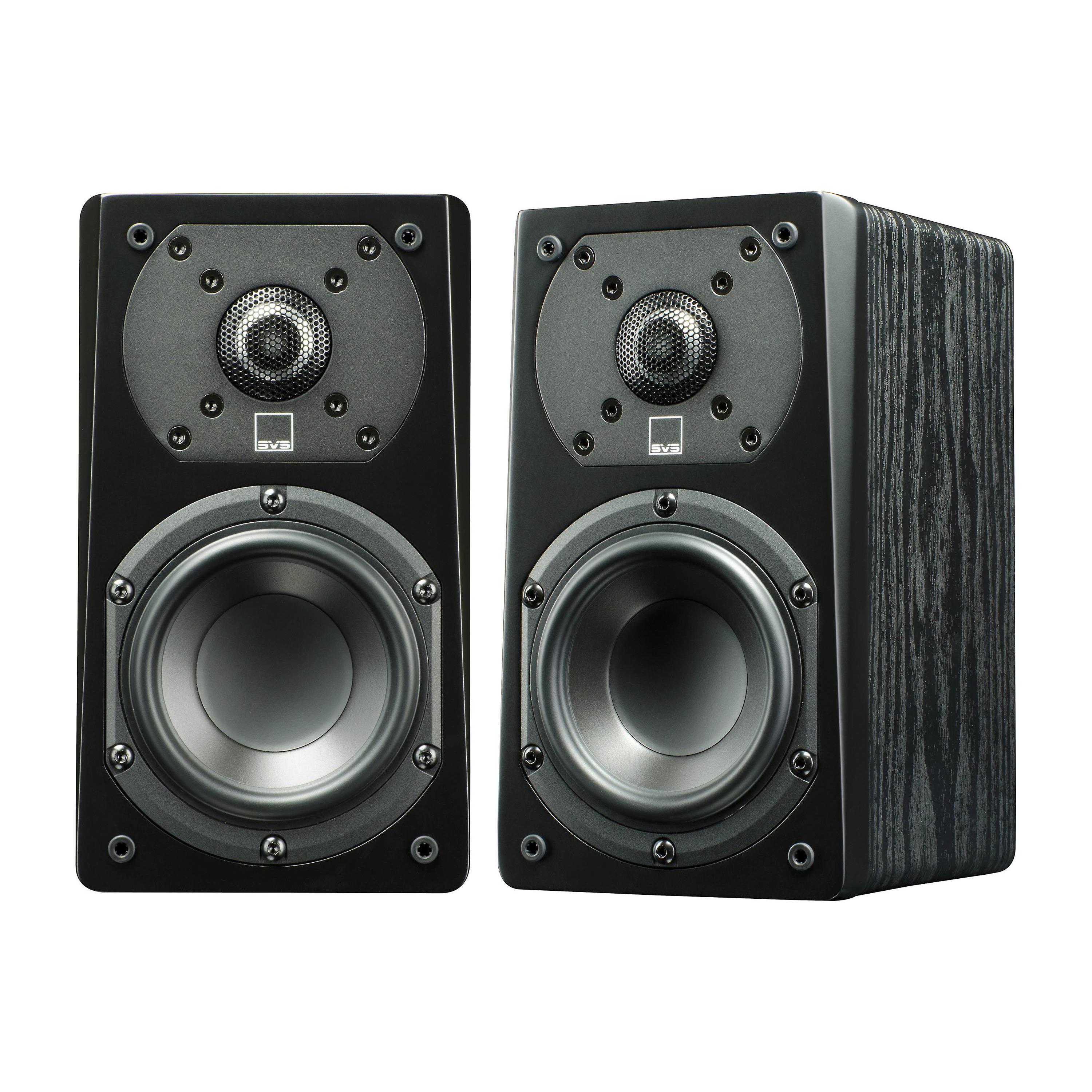 SVS Prime Satellite Compact satellite speakers (Black Ash)