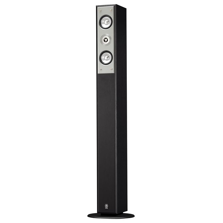 Yamaha NS-F210 2-Way Bass Reflex Floorstanding Speaker (Black, Single) - NS-F210BL