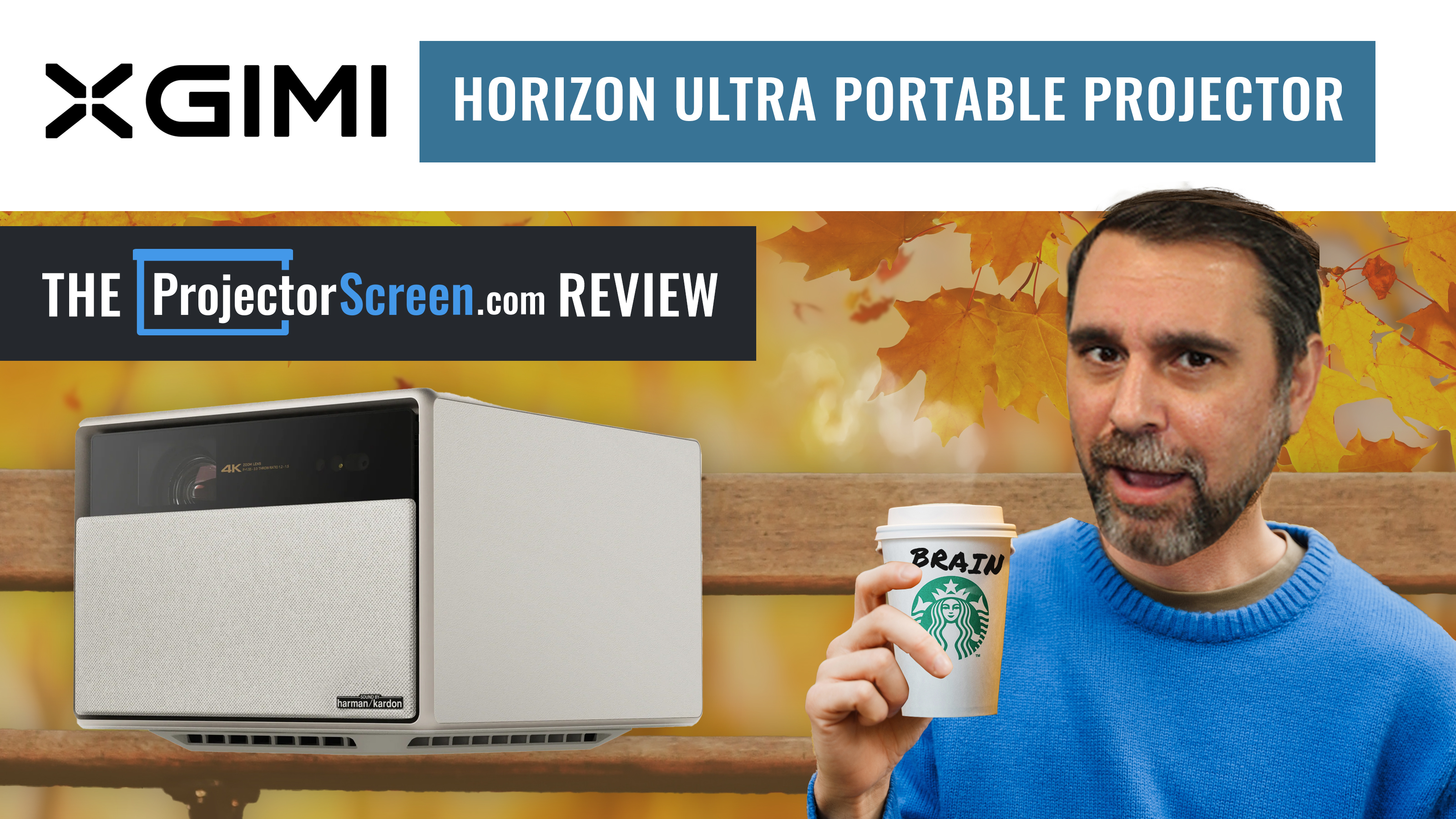 XGIMI Horizon 4K Supported Movie Projector User Guide