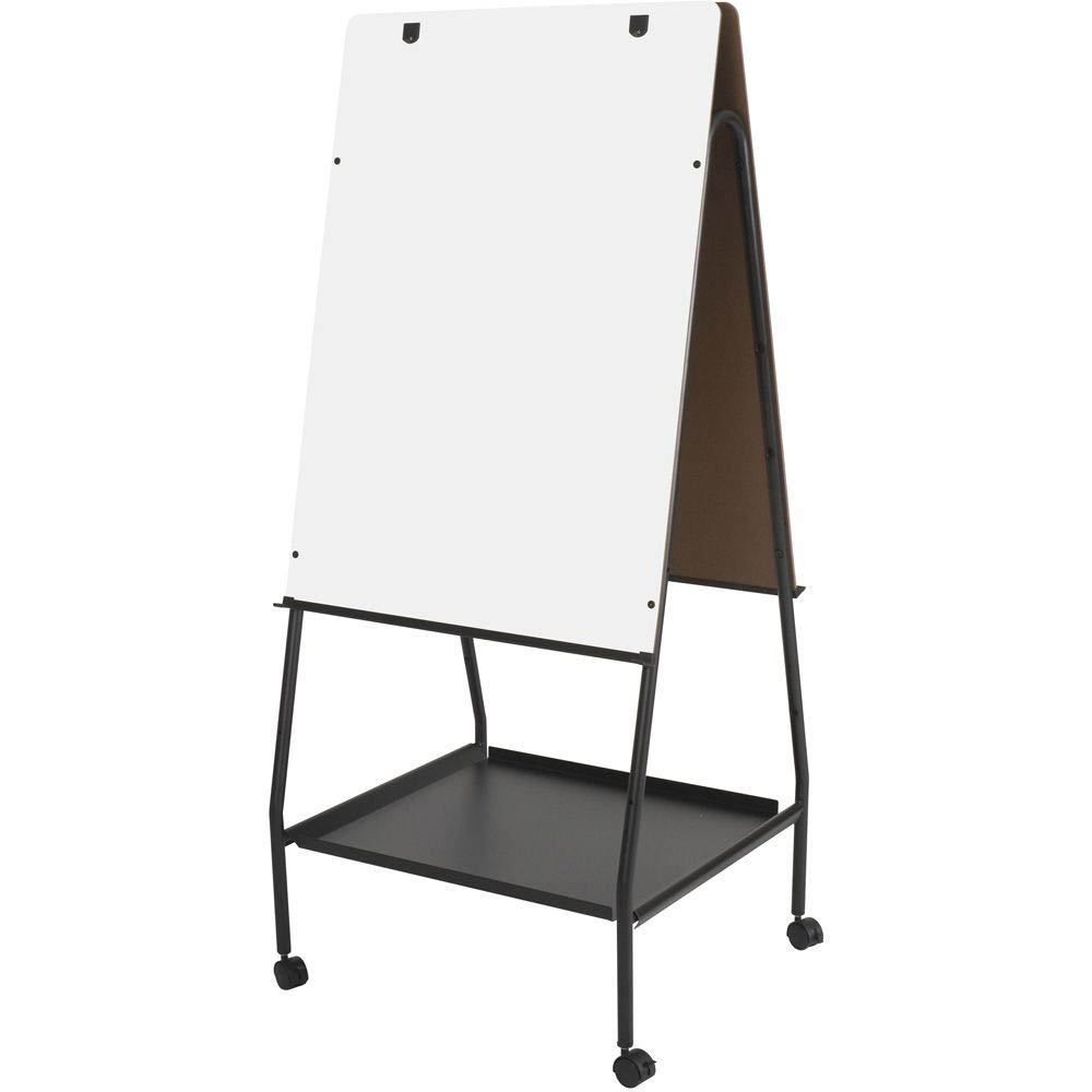 Wheasel Mobile Easel Whiteboard Porcelain