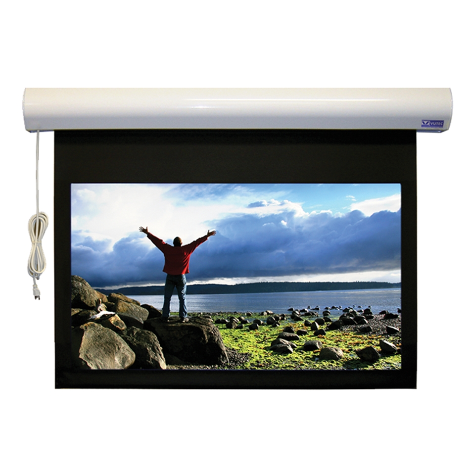 vutec motorized projector screen